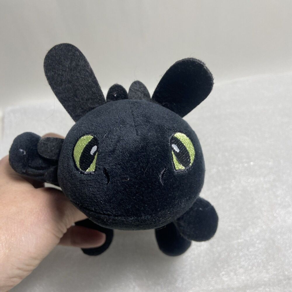 How to Train Your Dragon Plush Toothless Black Stuffed Animal 10 inch